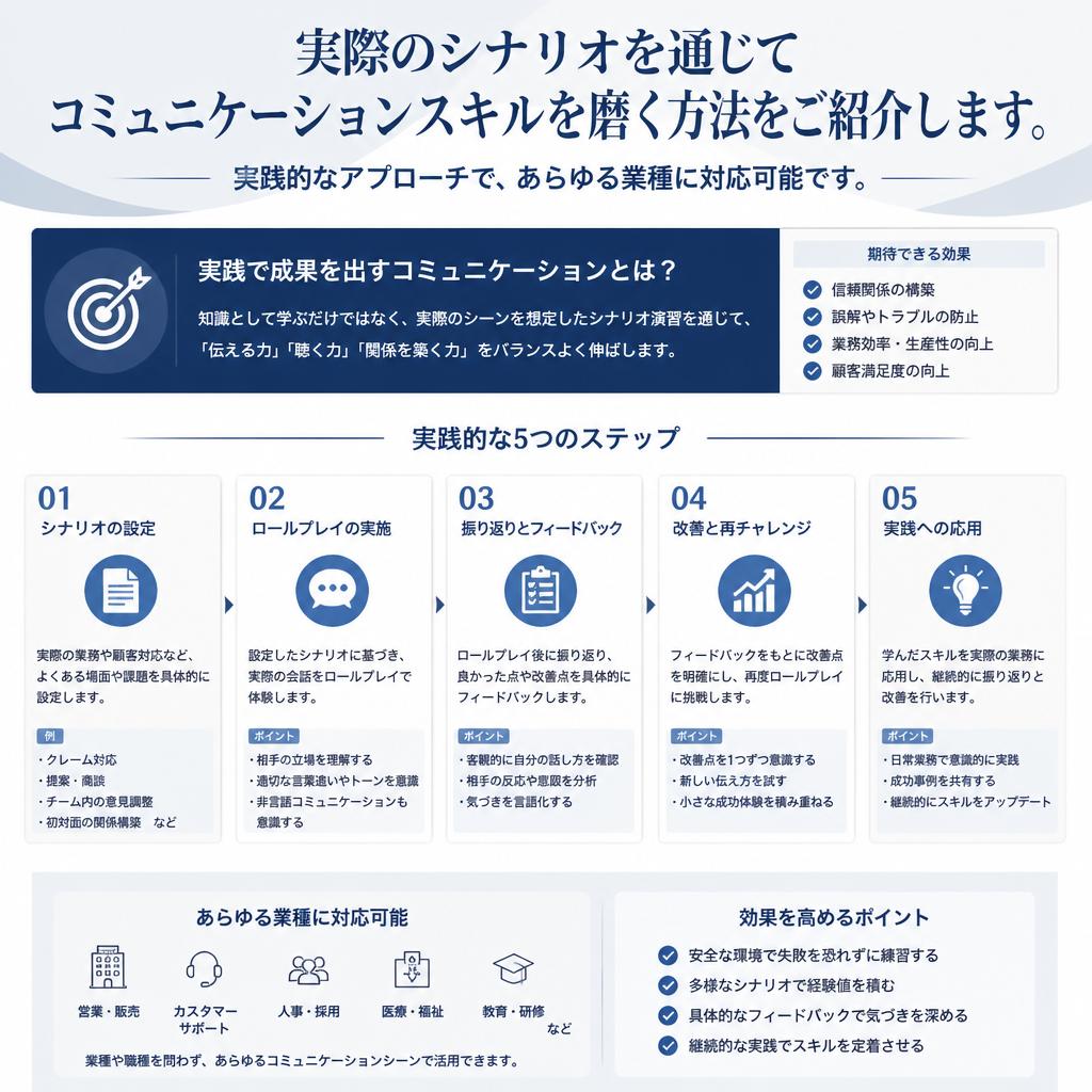 コミュニケーションスキル向上のカギ