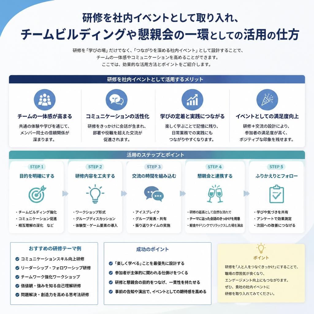 社内イベントとしての活用方法