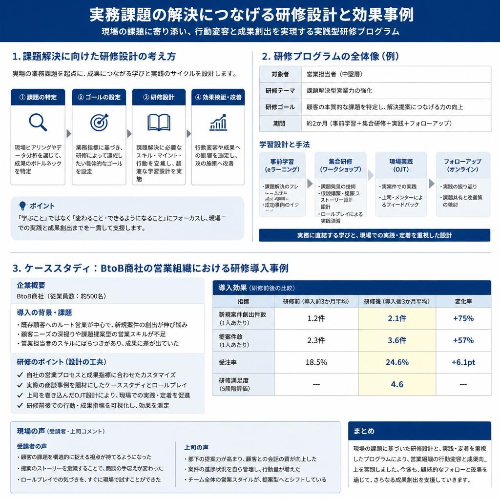 4. 組織の課題を実践的に解決