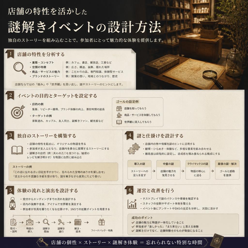 店舗を活かしたイベントとは？