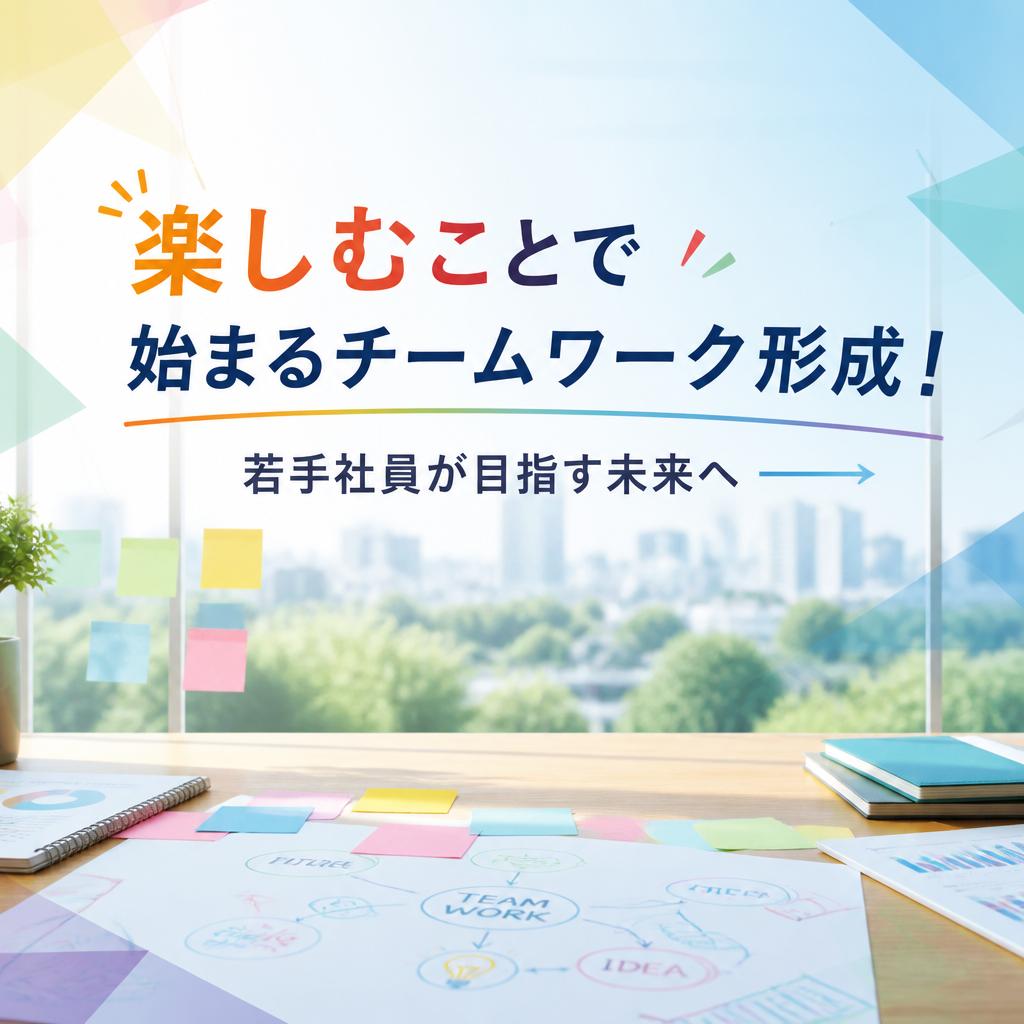 楽しむことで始まるチームワーク形成！若手社員が目指す未来へ