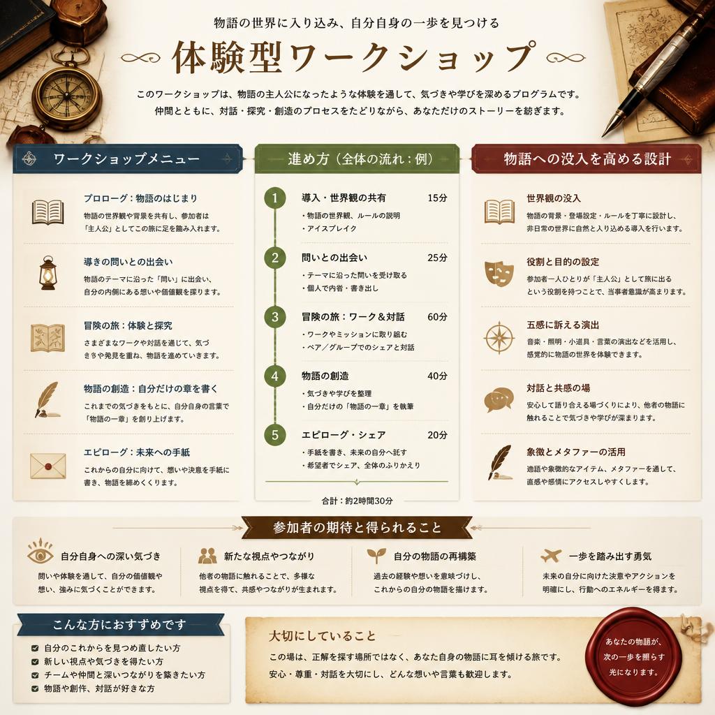 参加型ワークショップの構成