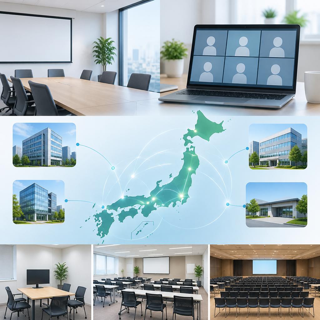 全国への訪問も、複数拠点をつなぐオンラインも