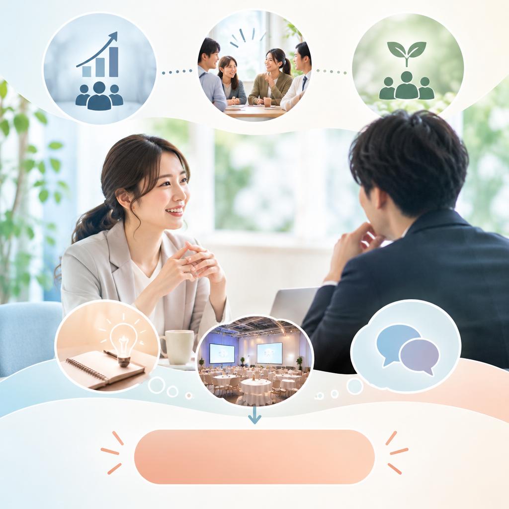 新入社員がつながる一日を、貴社に合わせて一緒につくりませんか？
